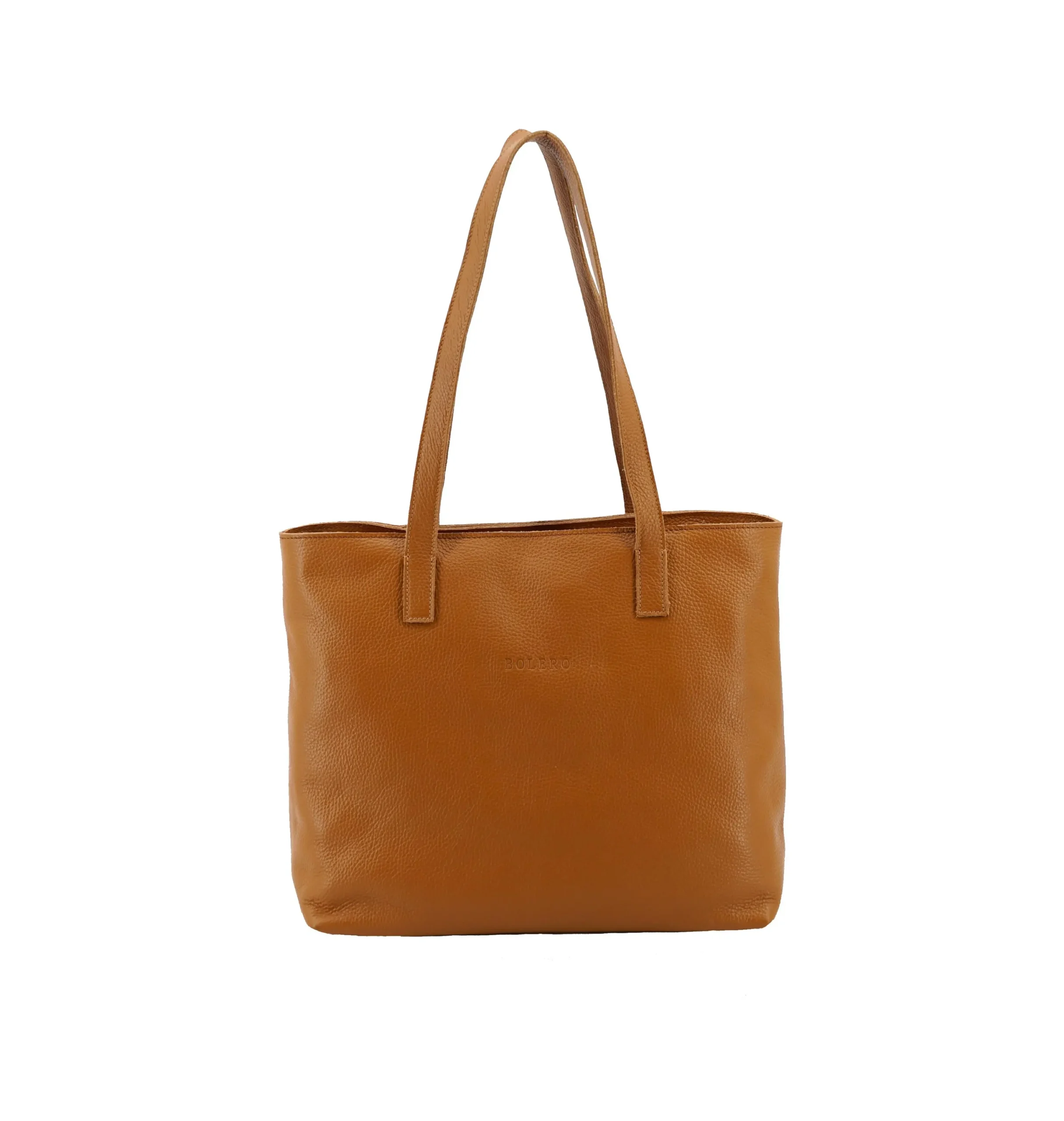 Bolso shopper de cuero. Modelo TRIANA